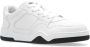 Dsquared2 Leren sneakers met ronde neus en logo White Heren - Thumbnail 4