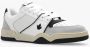 Dsquared2 Witte lage sneakers met driekleurige suède details Wit Heren - Thumbnail 8