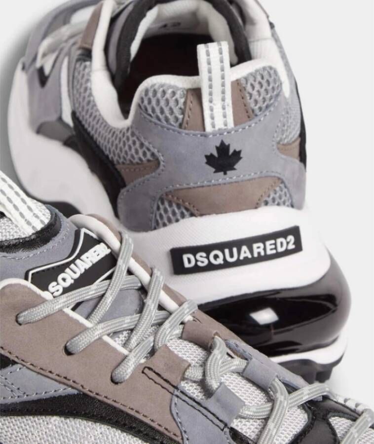 Dsquared2 Sportieve gecombineerde luchtkamer sneakers Multicolor Heren