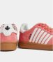 Dsquared2 Sportieve Gestreepte Sneakers voor Vrouwen Orange Dames - Thumbnail 5