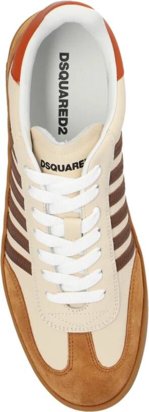 Dsquared2 Sportschoenen `Boxer` Beige Heren