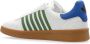 Dsquared2 Witte Suède Leren Sneakers Rubberen Zool White Heren - Thumbnail 5