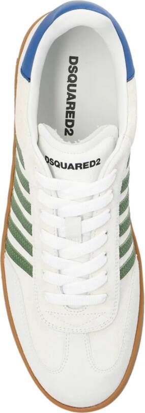 Dsquared2 Sportschoenen `Boxer` Beige Heren