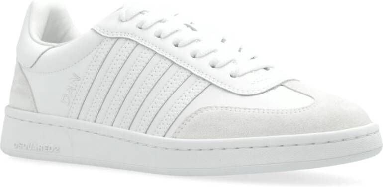 Dsquared2 Sportschoenen `Boxer` White Dames