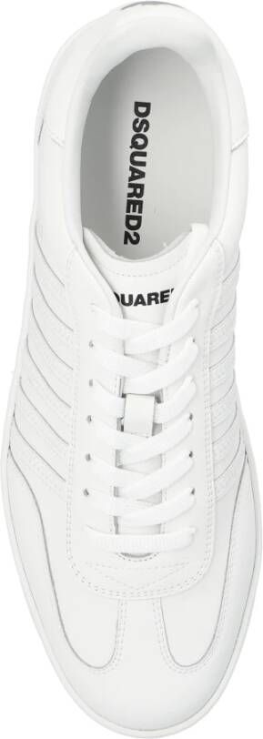 Dsquared2 Sportschoenen 'Boxer' White Heren