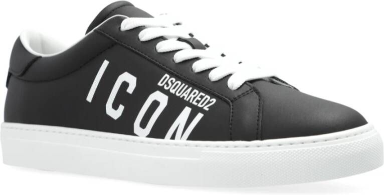 Dsquared2 Sportschoenen Cassetta Black Dames