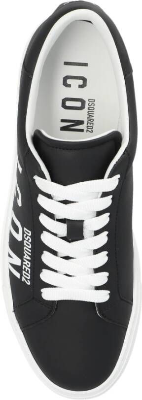 Dsquared2 Sportschoenen Cassetta Black Dames