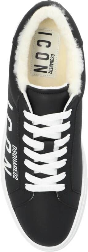 Dsquared2 Sportschoenen 'Cassetta' Black Heren