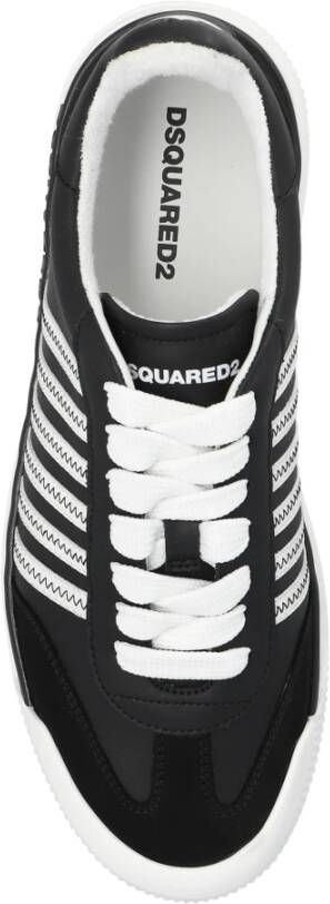 Dsquared2 Sportschoenen 'New Jersey' Black Heren