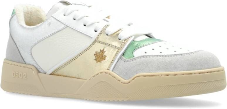 Dsquared2 Sportschoenen Spiker White Dames