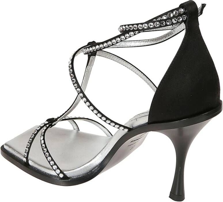 Dsquared2 Stijlvolle Sandalen voor de Zomer Black Dames