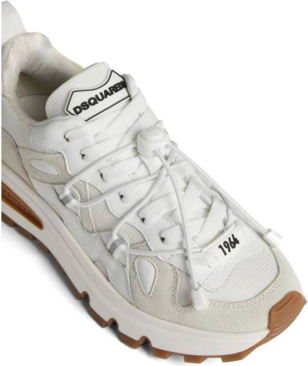 Dsquared2 Stoffen Sneakers 1062B Stijl White Dames