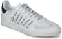 Dsquared2 Studded Leren Sneakers White Heren - Thumbnail 2