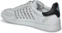 Dsquared2 Studded Leren Sneakers White Heren - Thumbnail 3