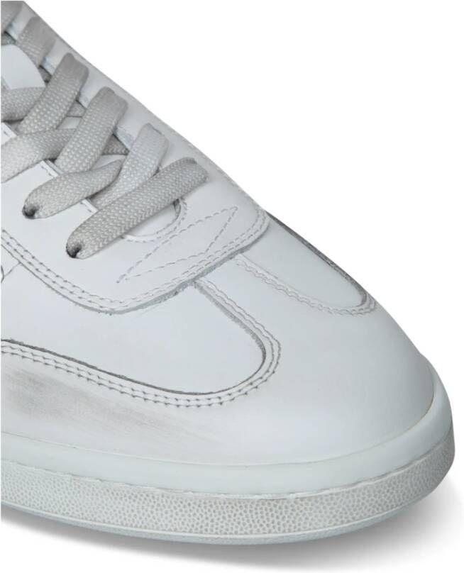 Dsquared2 Studded Leren Sneakers White Heren