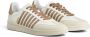 Dsquared2 Urban Boxer Sneakers met '70s Stijl White Heren - Thumbnail 2