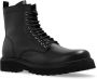 Dsquared2 Zwarte leren enkellaarzen Ss24 Black Heren - Thumbnail 4