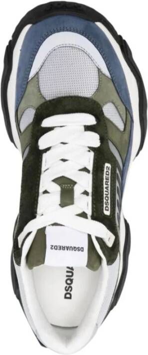 Dsquared2 Wave Lage Sneakers Vetersluiting Multicolor Dames