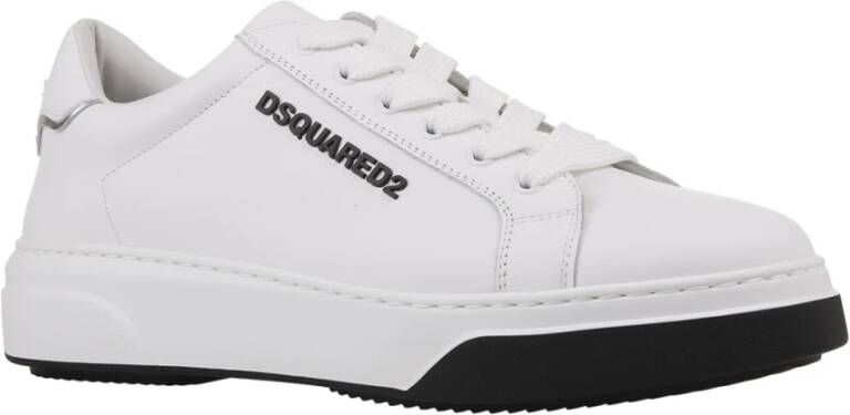 Dsquared2 Witte Sneakers Deze White Heren