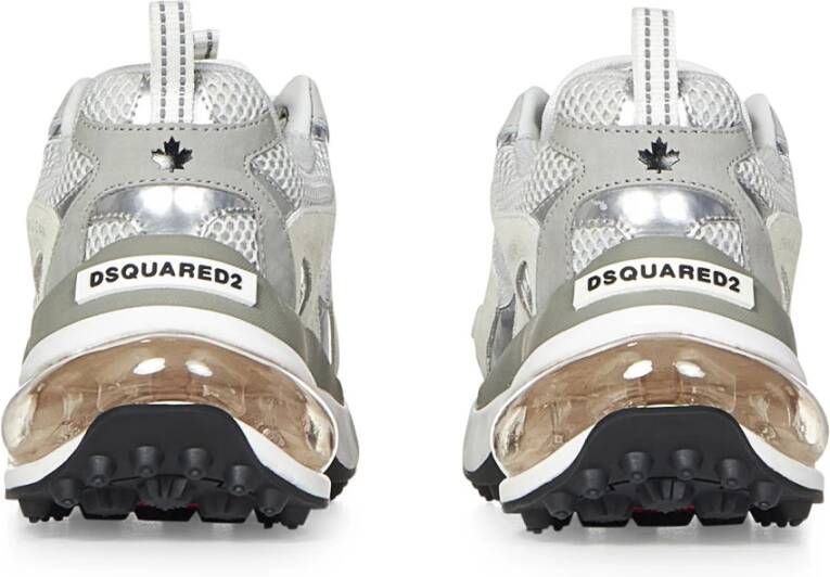 Dsquared2 Witte Sneakers met Logodetails White Dames