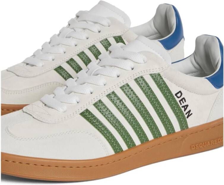 Dsquared2 Witte Sneakers voor Mannen Aw24 White Heren