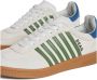 Dsquared2 Witte Suède Leren Sneakers Rubberen Zool White Heren - Thumbnail 15