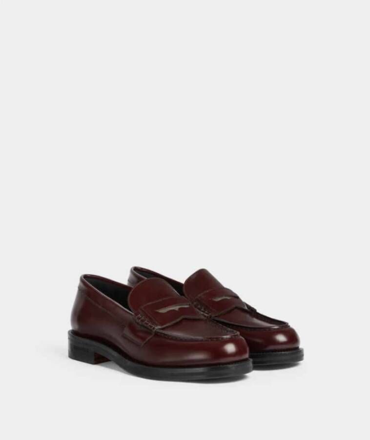 Dsquared2 Zilveren Loafer met Masker Detail Red Heren