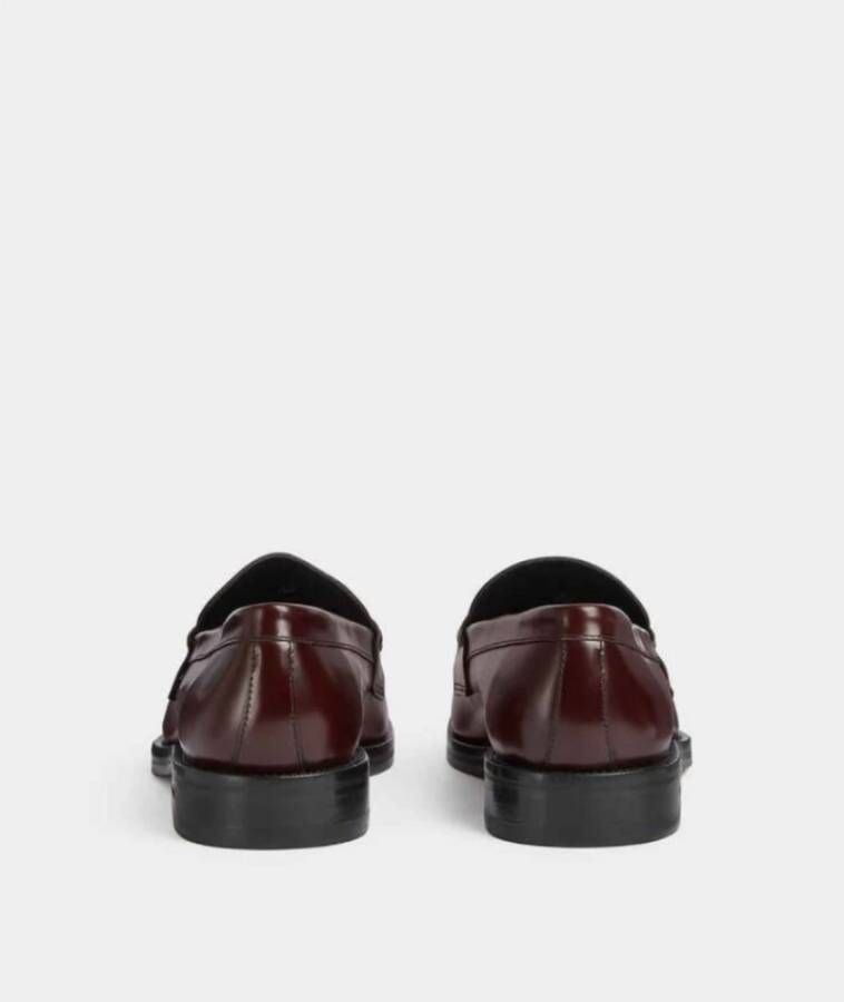 Dsquared2 Zilveren Loafer met Masker Detail Red Heren