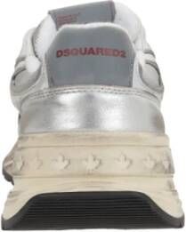 Dsquared2 Zilveren Sneakers voor een stijlvolle look Gray Heren