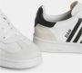 Dsquared2 Zwarte Gestreepte Leren Sneakers White Dames - Thumbnail 5