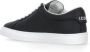 Dsquared2 Zwarte Leren Sneakers Ronde Neus Logo Black Heren - Thumbnail 4