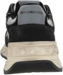 Dsquared2 Zwarte Sneakers voor Mannen Black Heren