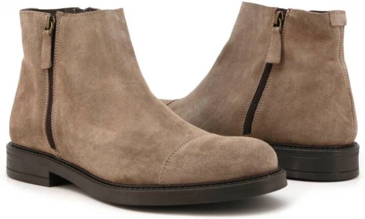 Duca di Morrone Ankle Boots Bruin Heren