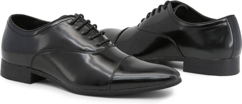 Duca di Morrone Business Shoes Black Heren