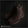 Duca di Morrone Suede Brown Heren Chelsea Laarzen Brown Heren - Thumbnail 8