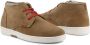 Duca di Morrone Ettore Suede Brown Veterschoenen Brown Heren - Thumbnail 2