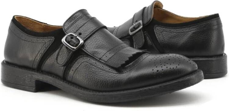 Duca di Morrone Heren Lage Top Loafers Black Heren