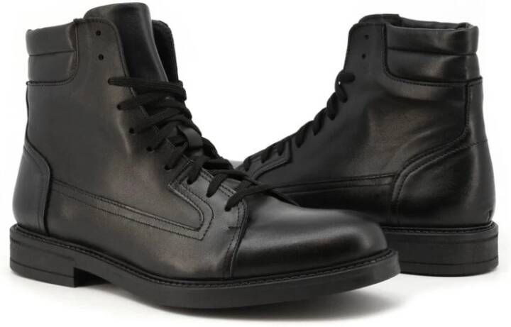 Duca di Morrone Lace-up Boots Black Heren