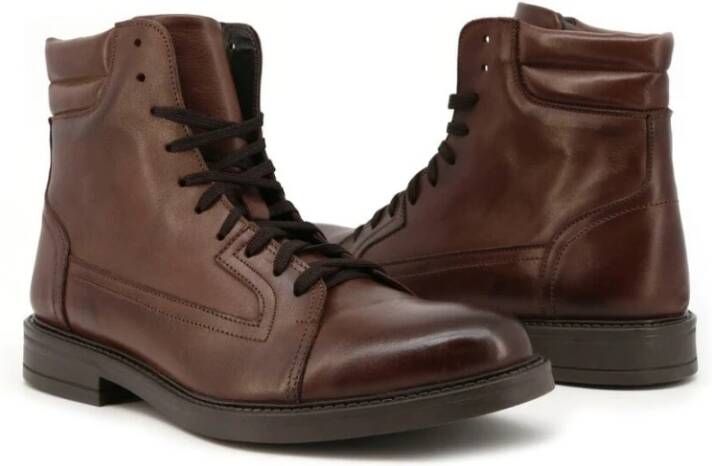 Duca di Morrone Lace-up Boots Brown Heren