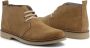 Duca di Morrone Suede Beige Veterschoenen Lente Zomer Brown Heren - Thumbnail 3