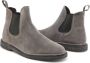 Duca di Morrone Leonardo Suede Gray Laarzen Gray Heren - Thumbnail 2