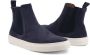 Duca di Morrone Men& Sneakers Blauw Heren - Thumbnail 2