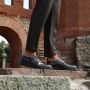 Duca di Morrone Platte Veterschoenen Black Heren - Thumbnail 3