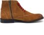 Duca di Morrone Suede Lichtbruine Herenlaarzen Brown Heren - Thumbnail 3