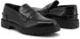 Duca di Morrone Zwarte leren heren loafers Black Heren - Thumbnail 2