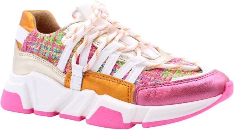 Dwrs Stijlvolle Isonzo Sneaker Pink Dames