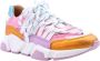 DWRS LABEL Pluto multi | white multi Wit Leer Lage sneakers Dames - Thumbnail 25