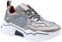 DWRS Pluto chunky leren sneakers grijs - Thumbnail 6