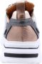 DWRS LABEL Pluto Stone Cipra Grijs Leer Lage sneakers Dames - Thumbnail 8