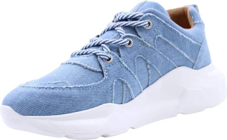 Dwrs Elegante Moldau Sneaker Blue Dames